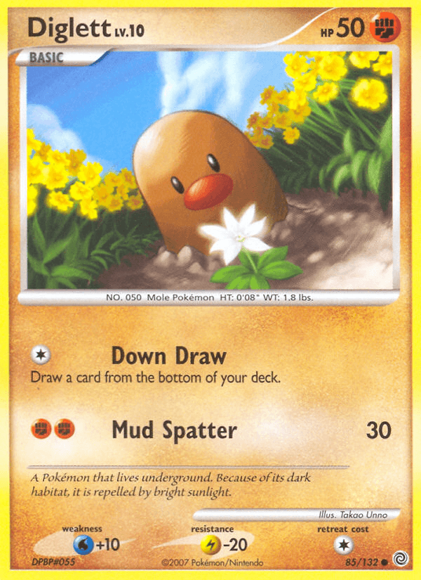 Diglett (85/132) [Diamond & Pearl: Secret Wonders] (Online Only)