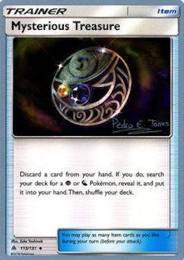 Mysterious Treasure (113/131) (Dragones y Sombras - Pedro Eugenio Torres) [World Championships 2018] (Online Only)