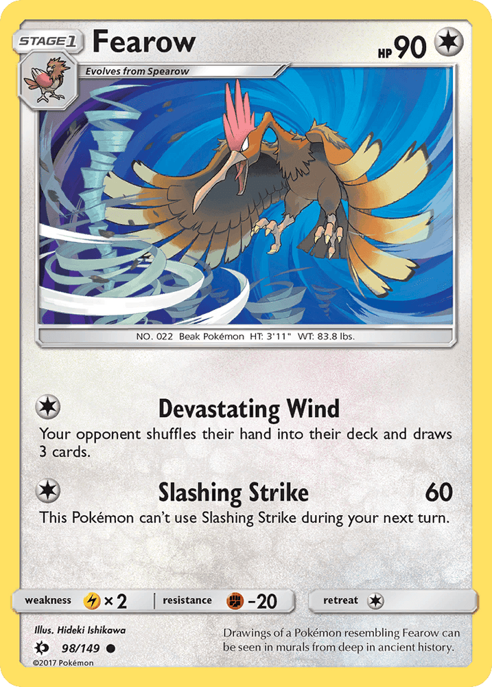 Fearow (98/149) [Sun & Moon: Base Set] (Online Only)