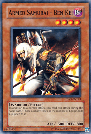Armed Samurai - Ben Kei [DR3-EN143] Common (ONLINE ORDER ONLY)
