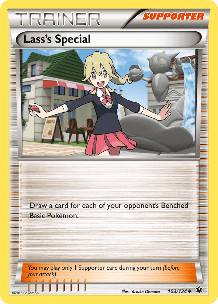Lass's Special (103/124) [XY: Fates Collide] (Online Only)