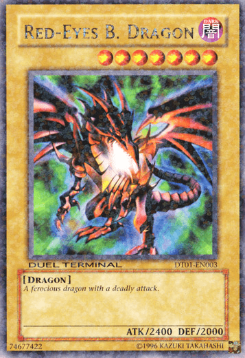 Red-Eyes B. Dragon [DT01-EN003] Rare (ONLINE ORDER ONLY)