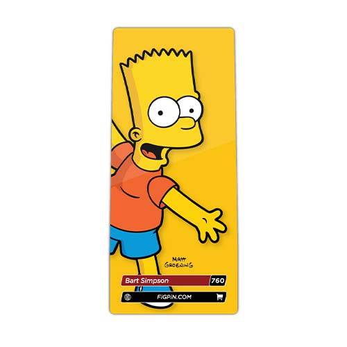 FiGPiN Enamel Pin - The Simpsons - Select Figure(s) (Online Order Only)