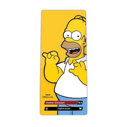 FiGPiN Enamel Pin - The Simpsons - Select Figure(s) (Online Order Only)