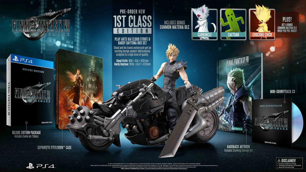 Final Fantasy VII Remake [1st Class Edition] (PlayStation 4) (Online Only)