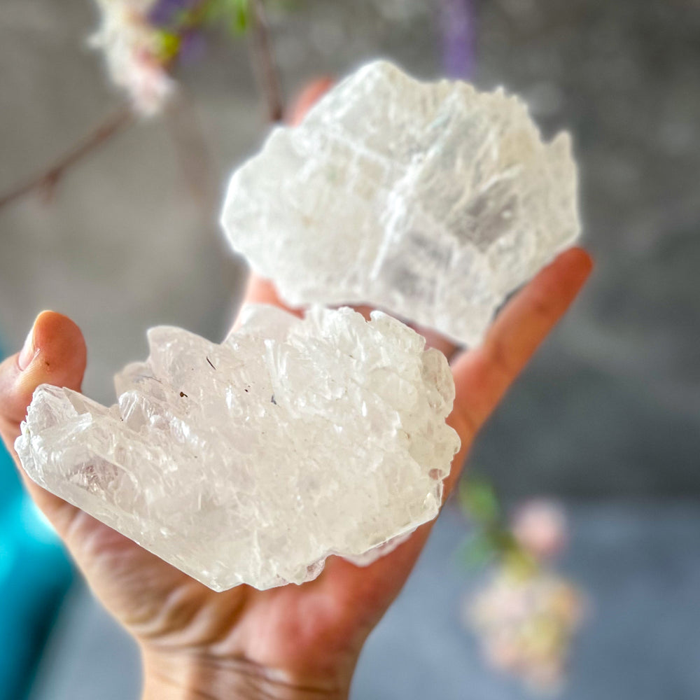 Fishtail Selenite Raw Specimens, Ethically Sourced Water Selenite (ONLINE ORDER ONLY)