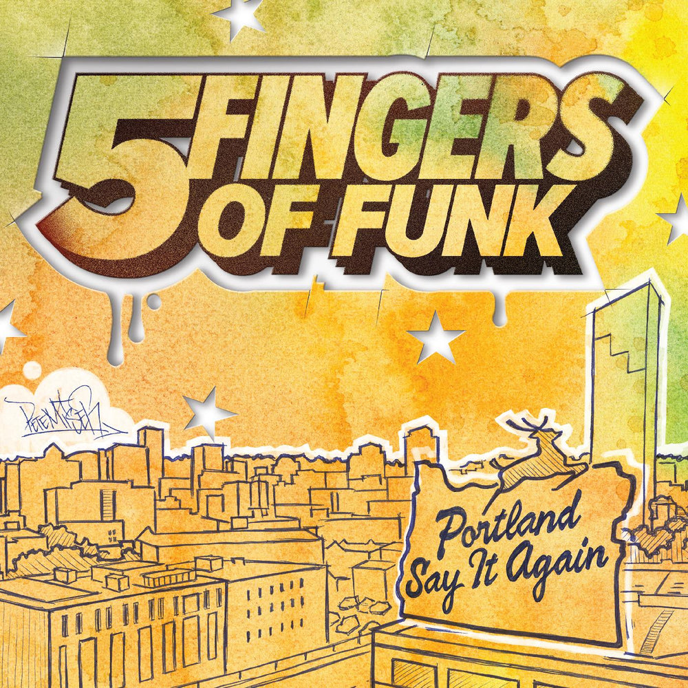 Five Fingers of Funk - Portland Say It Again (WHITE VINYL) [Vinyl]