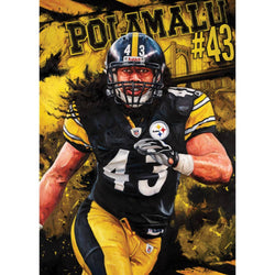 Legends of the Game - Troy Polamalu 500 Piece Jigsaw Puzzle