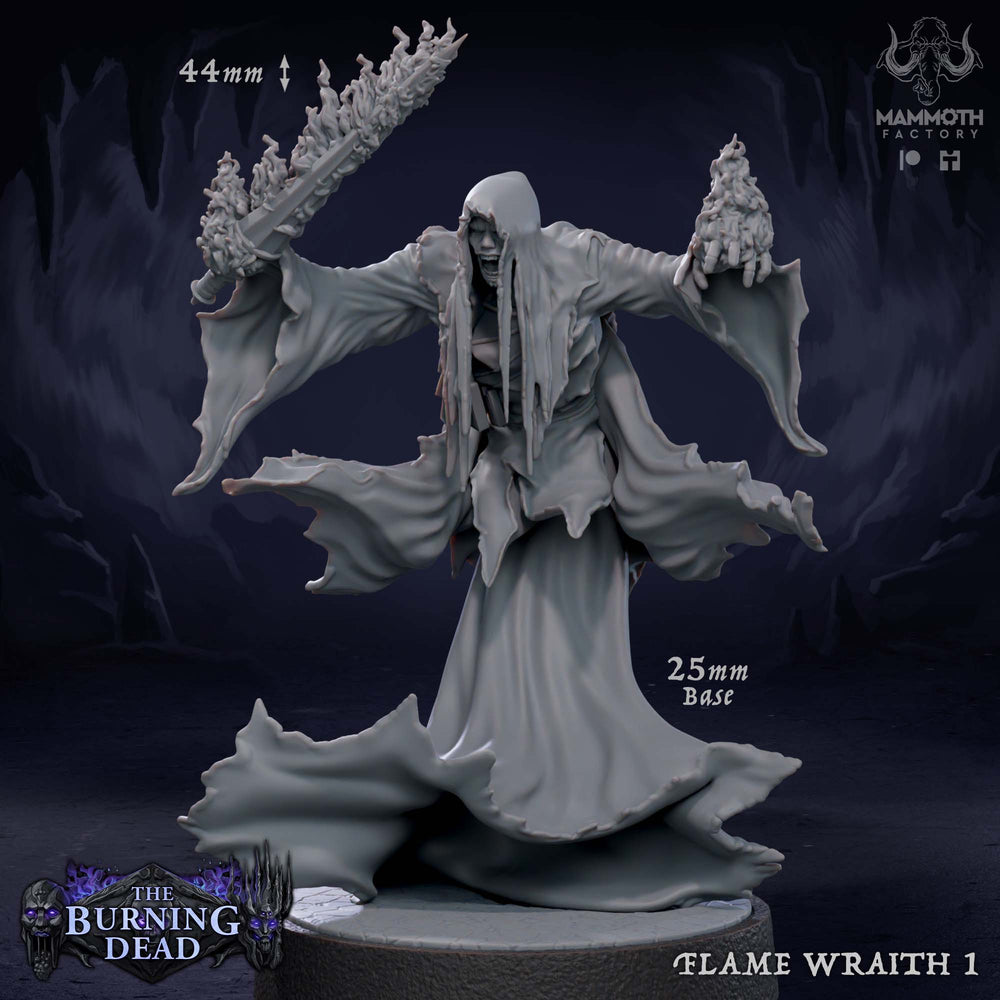 Flame Wraith: Sculpt 1 (Online Only)