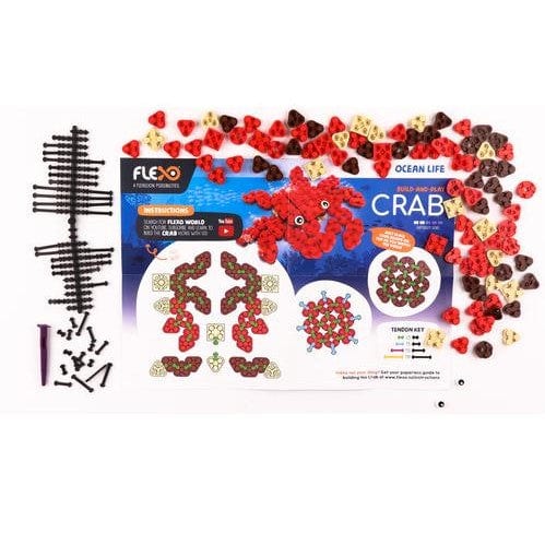 FLEXO Ocean Life Range - Crab (Online Order Only)