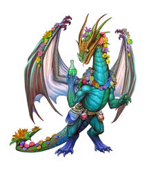 Battlezoo Dragons: Leshy Dragons for Foundry VTT (Online Order Only)