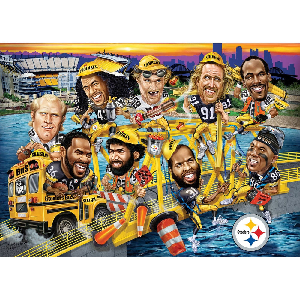 Pittsburgh Steelers - All-Time Greats 500 Piece Jigsaw Puzzle