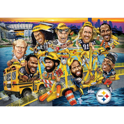 Pittsburgh Steelers - All-Time Greats 500 Piece Jigsaw Puzzle