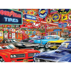 Wheels - Gas, Grit & Glory 750 Piece Jigsaw Puzzle