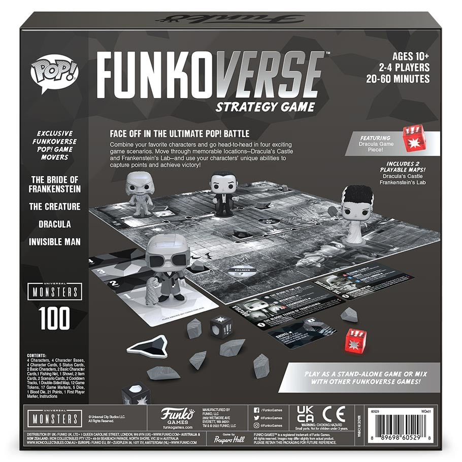 FunkoVerse: Universal Monsters 100 (4-Pack)