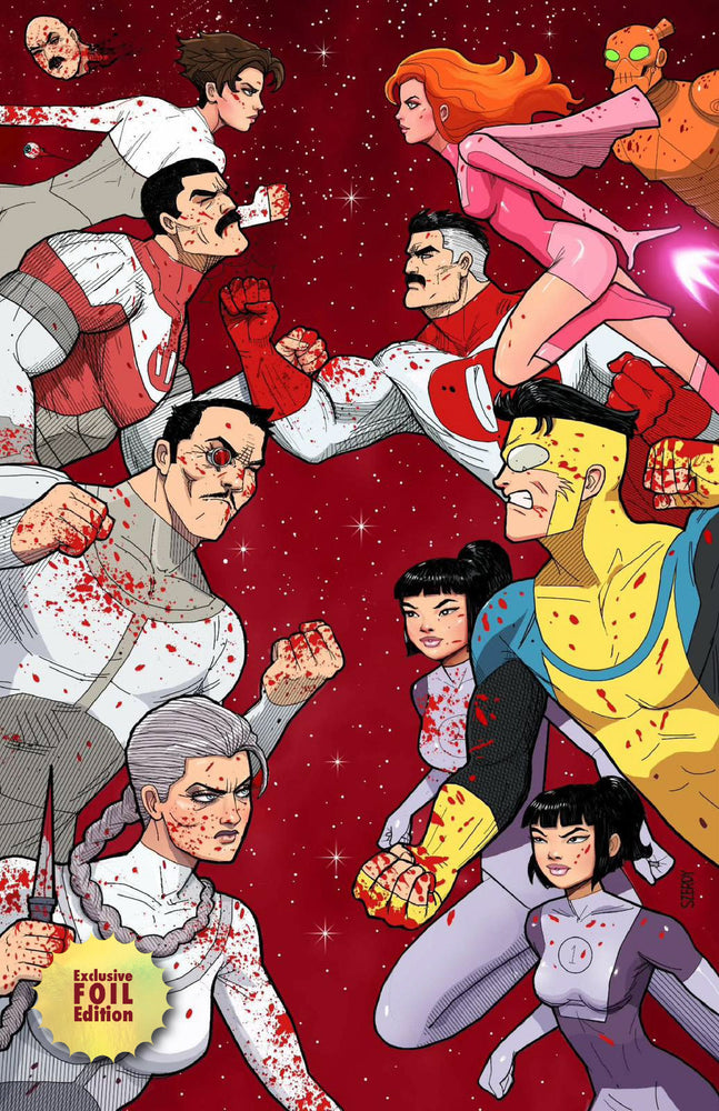 [FOIL] INVINCIBLE RETURNS #1 NATHAN SZERDY EXCLUSIVE VIRGIN VAR (03/25/2026) (ONLINE ORDER ONLY)