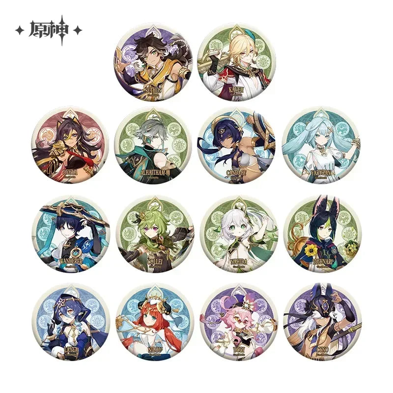Genshin Impact Sumeru Character Badge