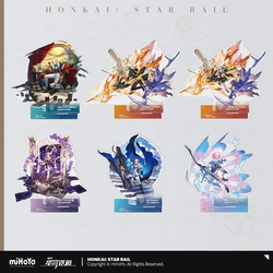 The Preservation Character Warp Artwork Acrylic Stand (ONLINE ORDER ONLY)