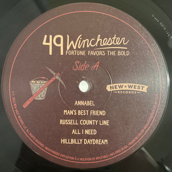 49 Winchester - Fortune Favors The Bold [Vinyl]
