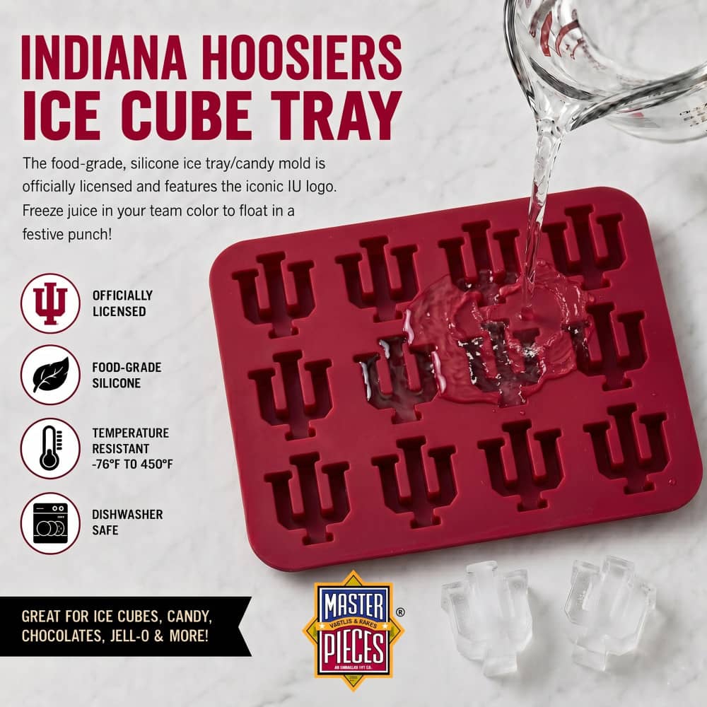 Indiana Hoosiers Ice Cube Tray
