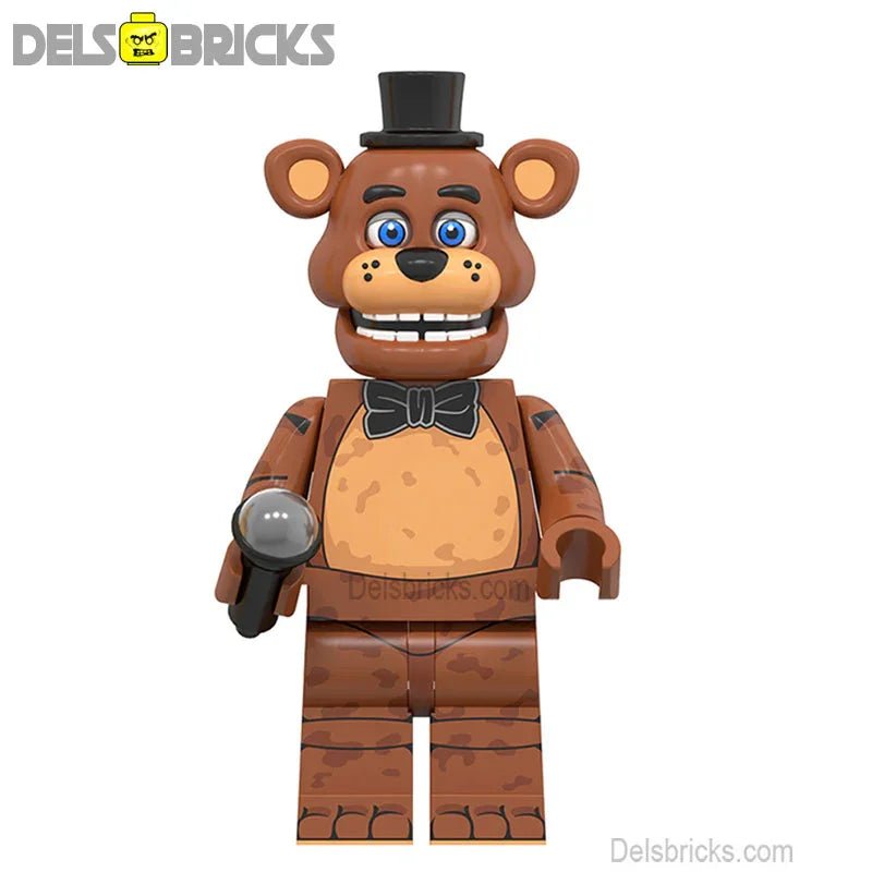 Freddy Fazbear Five Nights At Freddys Movie Lego Minifigures custom toys (ONLINE ORDER ONLY)