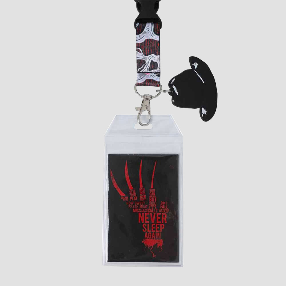 Nightmare on Elm Street Freddy Krueger Horror Double-Sided Lanyard (Online Order Only)