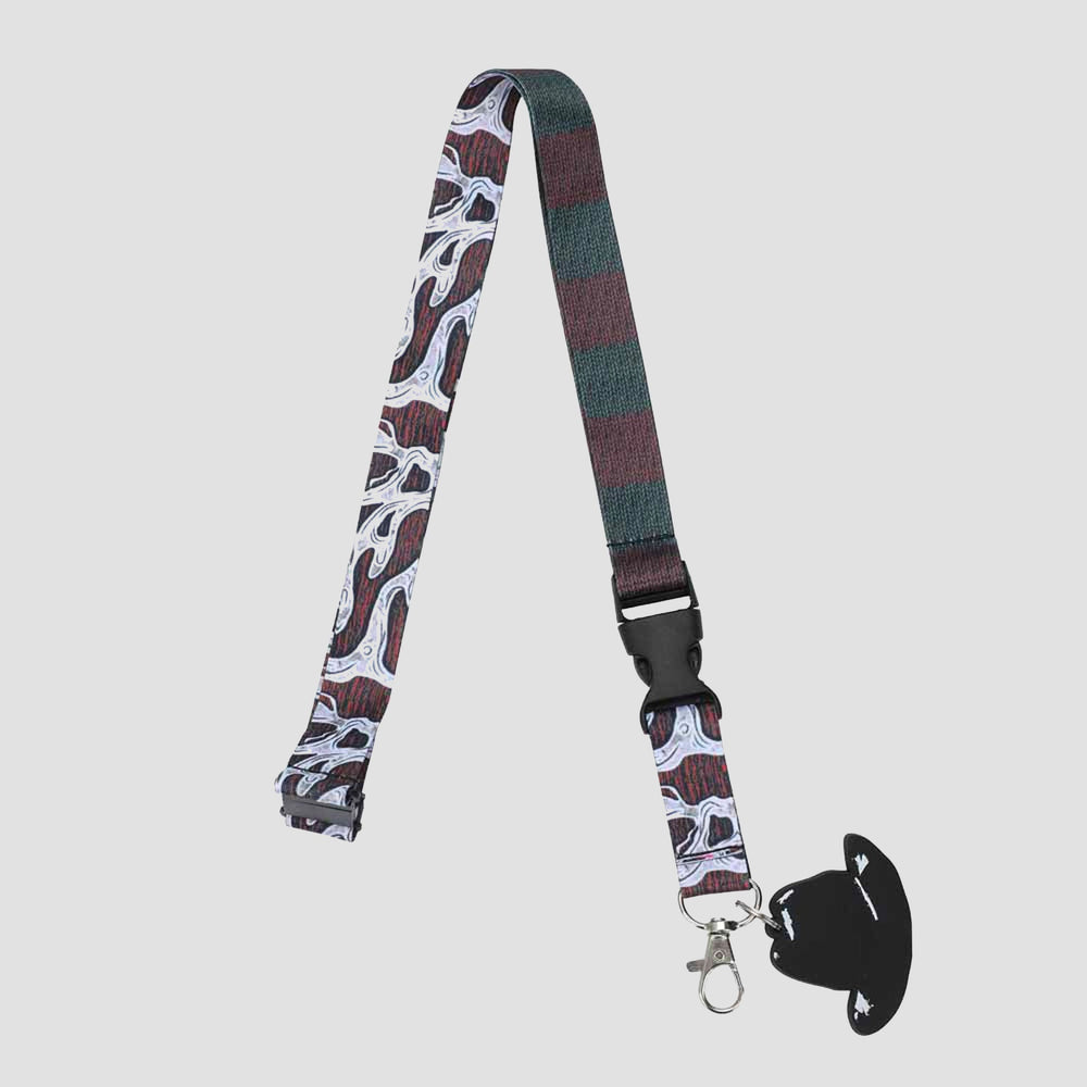 Nightmare on Elm Street Freddy Krueger Horror Double-Sided Lanyard (Online Order Only)