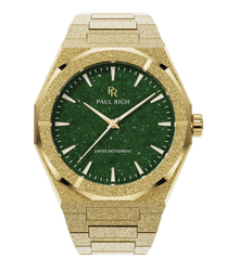Frosted Star Dust II Gold Green