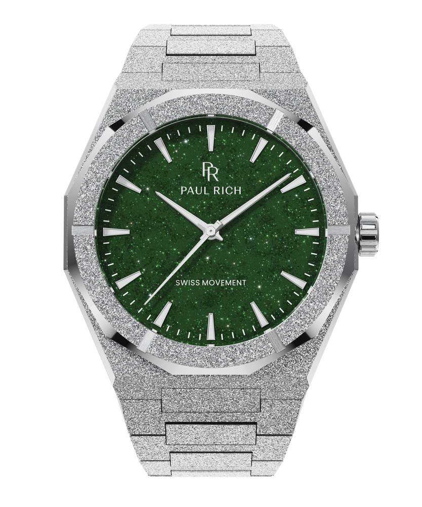 Frosted Star Dust II Silver Green (Online Only)