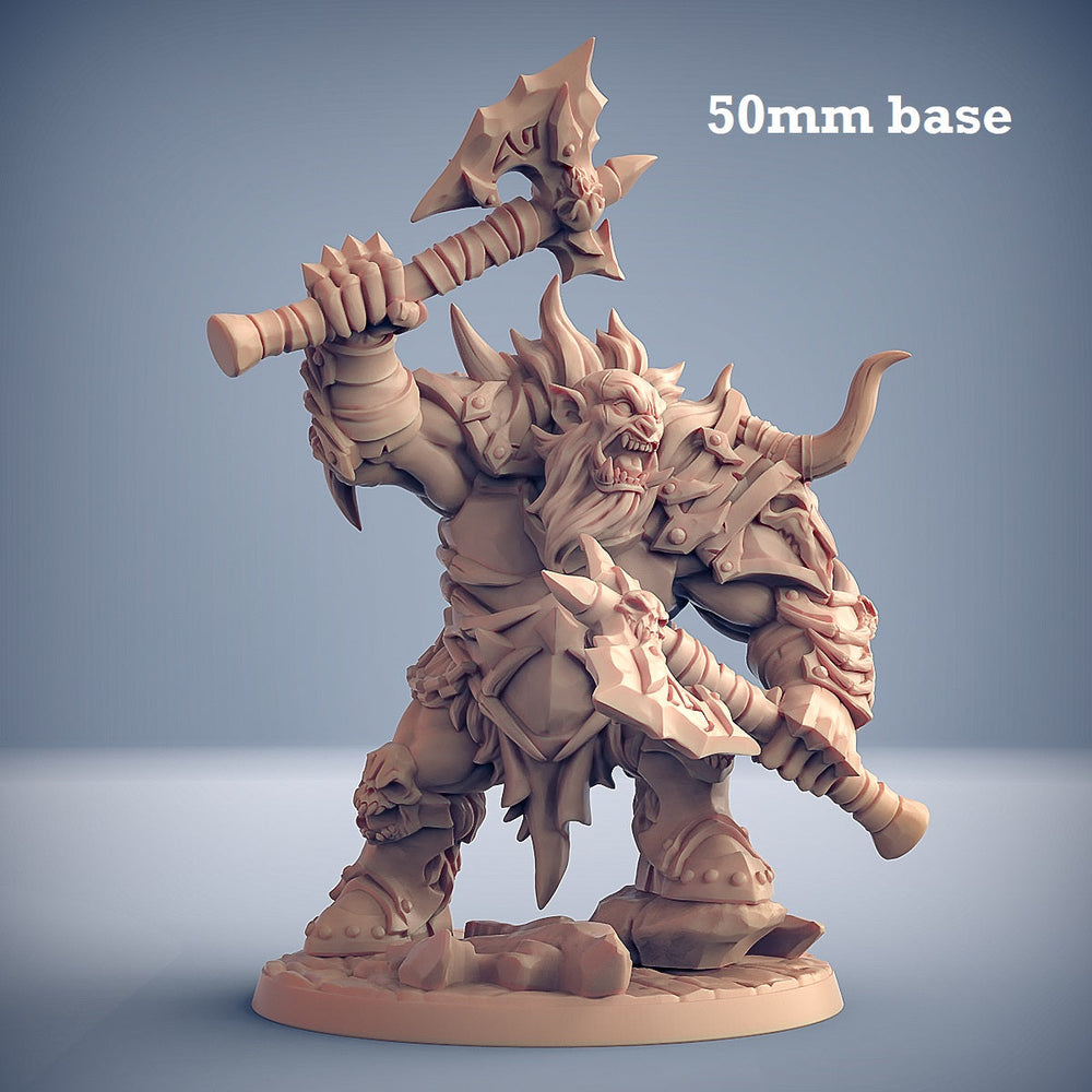 Frostmetal Ogre: Sculpt B (Male Ogre Barbarian) (Online Order Only)