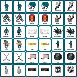 San Jose Sharks Matching Game