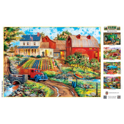 Farm & Country - Grandma's Garden 1000 Piece Jigsaw Puzzle