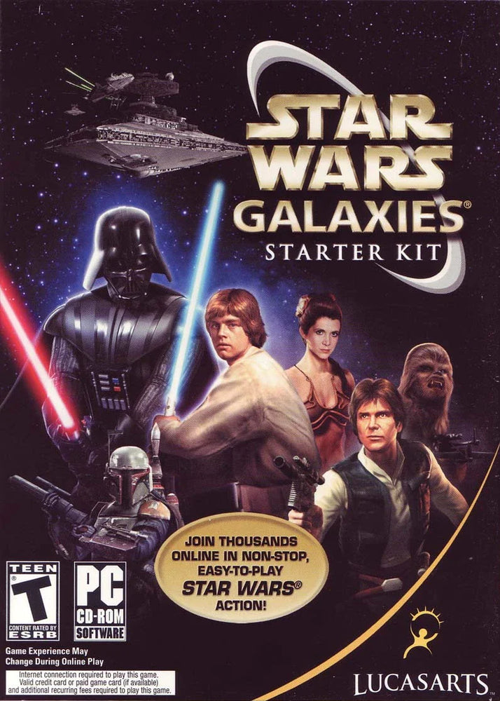 Star Wars Galaxies Starter Kit - PC Games (ONLINE ORDER ONLY)