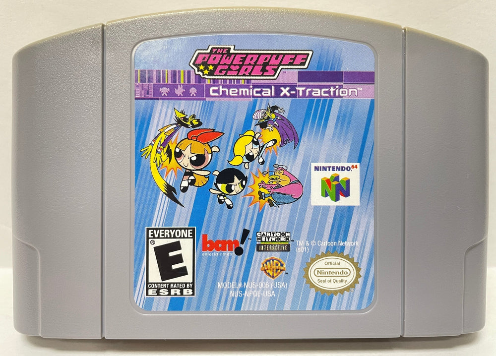 Powerpuff Girls Chemical X-Traction - Nintendo 64 (ONLINE ORDER ONLY)