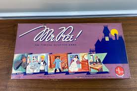 Mr. Ree! The Fireside Detective Game (1957) - Board Games (ONLINE ORDER ONLY)