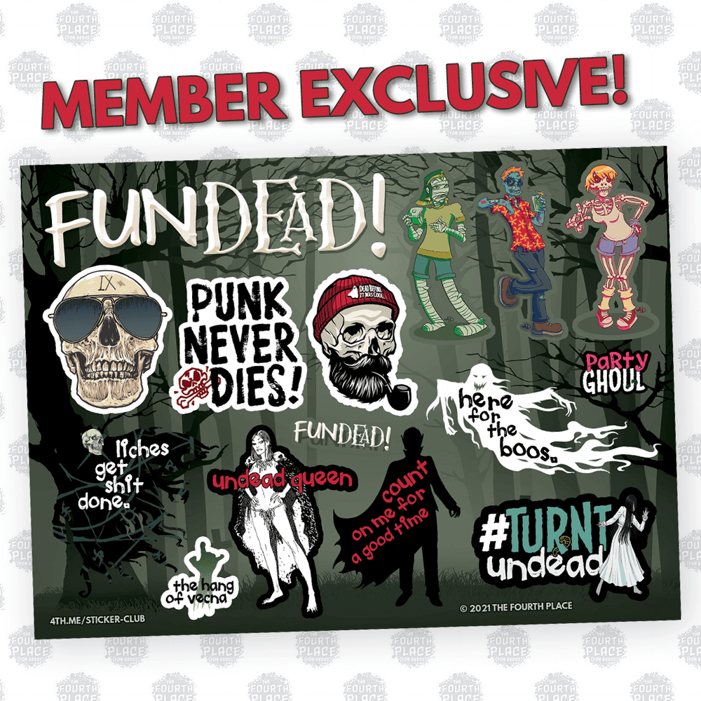 Fundead! Stickers (ONLINE ORDER ONLY)