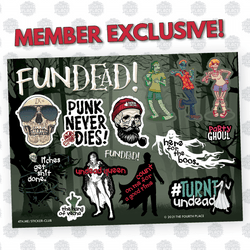 Fundead! Stickers (ONLINE ORDER ONLY)