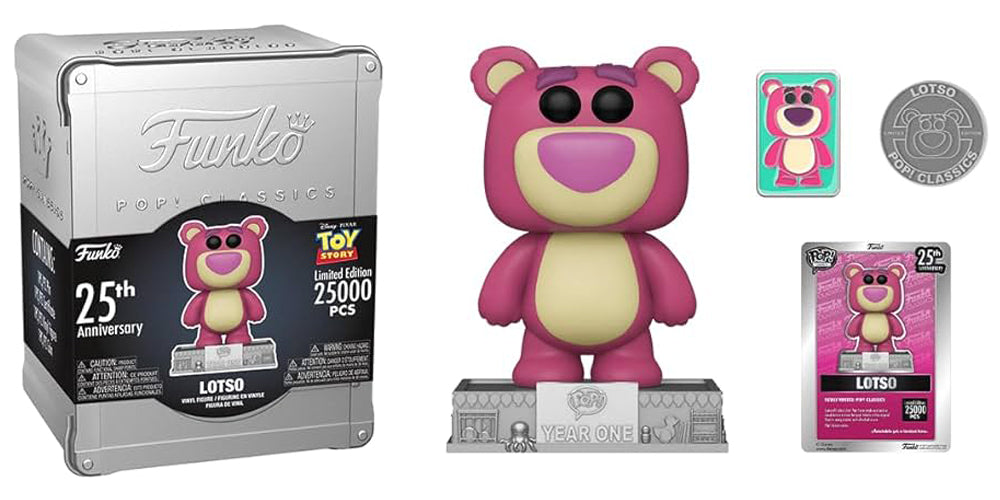 Funko 25th Anniversary Lotso (Unsealed)/ 25000 Pieces - 2023 Wonderous Convention Exclusive (Online Order Only)