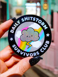 Daily Shitstorm Survivors Club Sticker