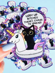 Giddy Up Bitches Sticker