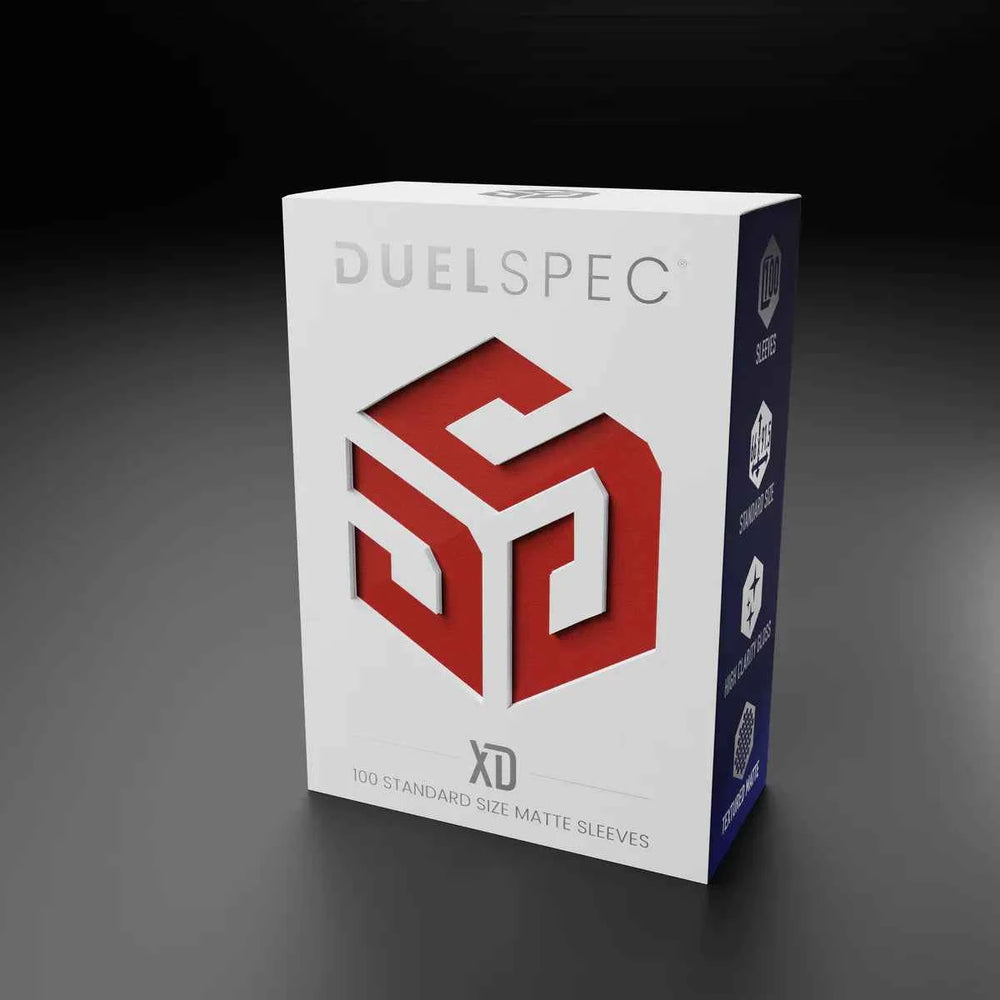 DuelSpec XD Fury Red (Standard Matte Sleeves)