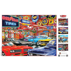 Wheels - Gas, Grit & Glory 750 Piece Jigsaw Puzzle