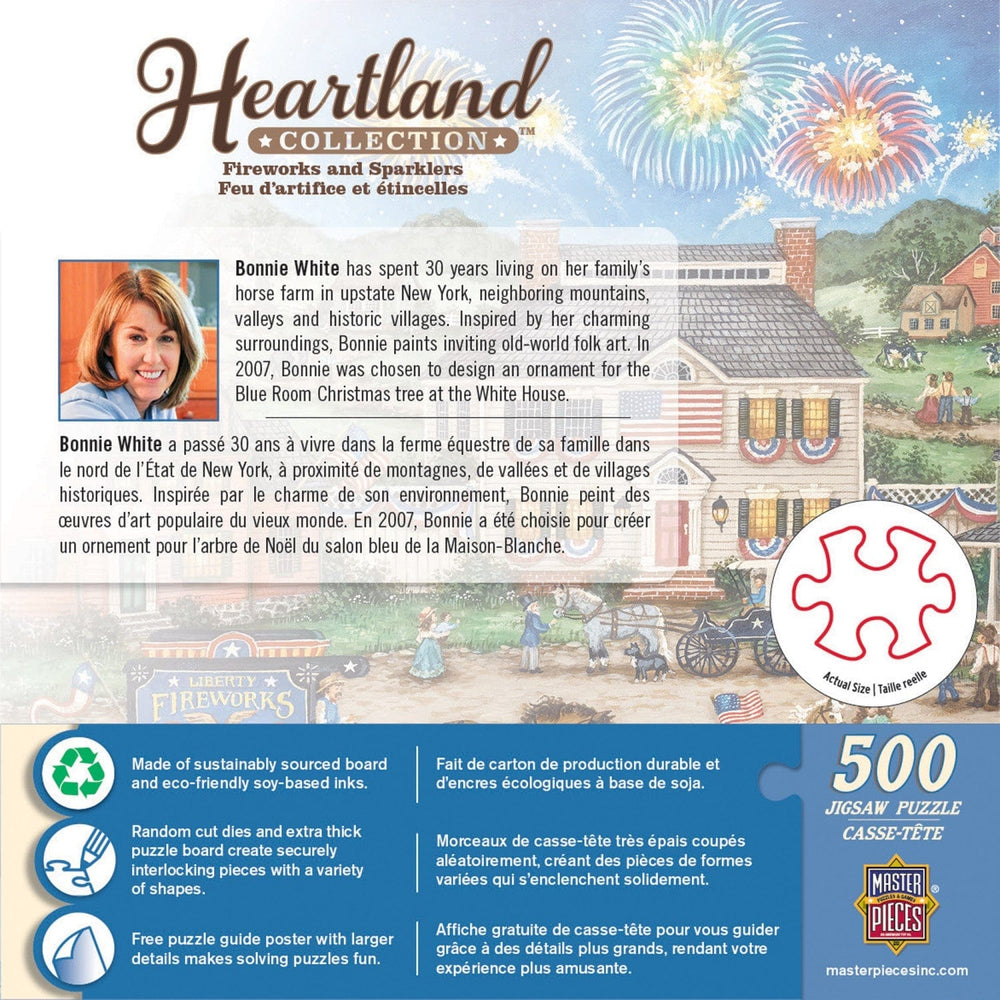 Heartland - Fireworks and Sparklers 500 Piece Jigsaw Puzzle (ONLINE ORDER ONLY)