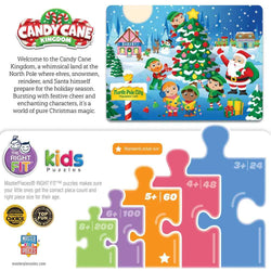 Candy Cane Kingdom - Christmas Cheer 60 Piece Jigsaw Puzzle