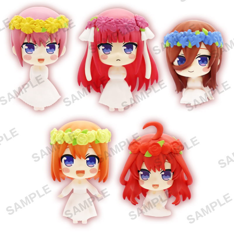 The Quintessential Quintuplets Gashapon Capsule Toy - Official Anime Keychain