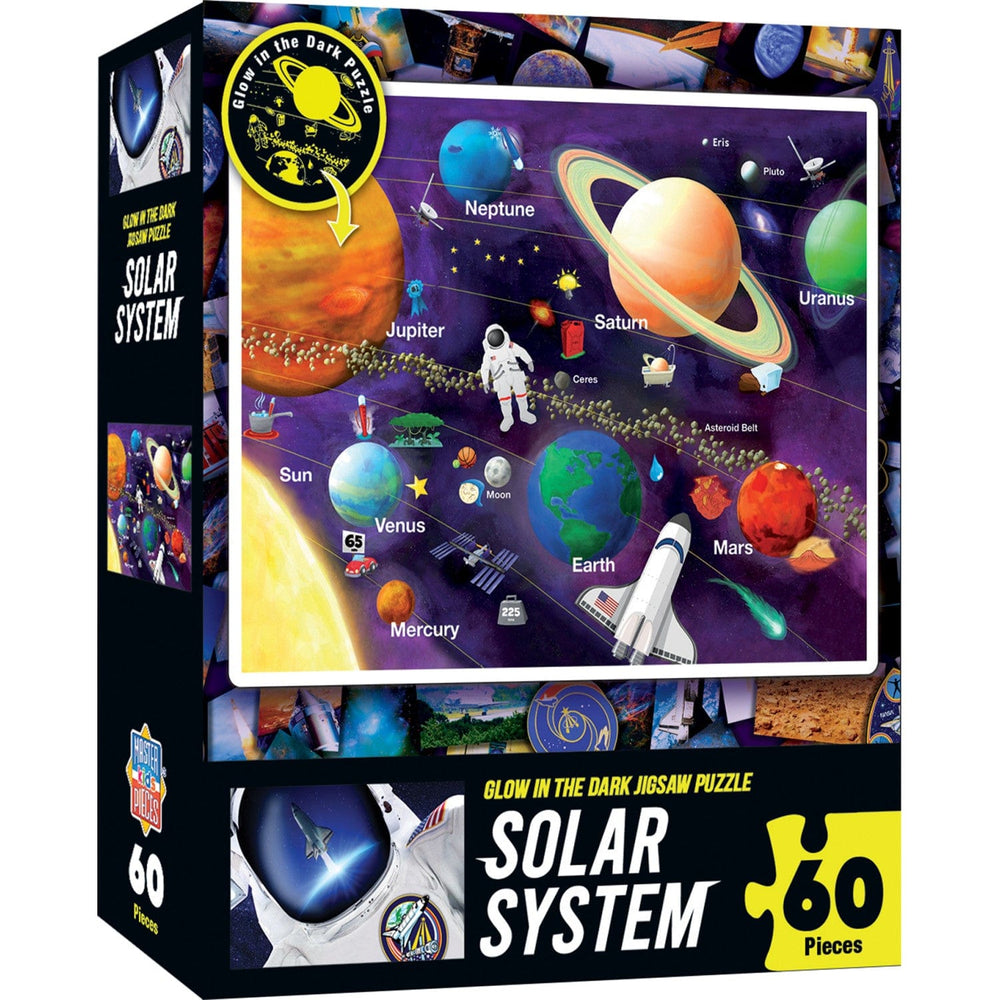 Explorer - Solar System 60 Piece Glow in the Dark Jigsaw Puzzle (ONLINE ORDER ONLY)