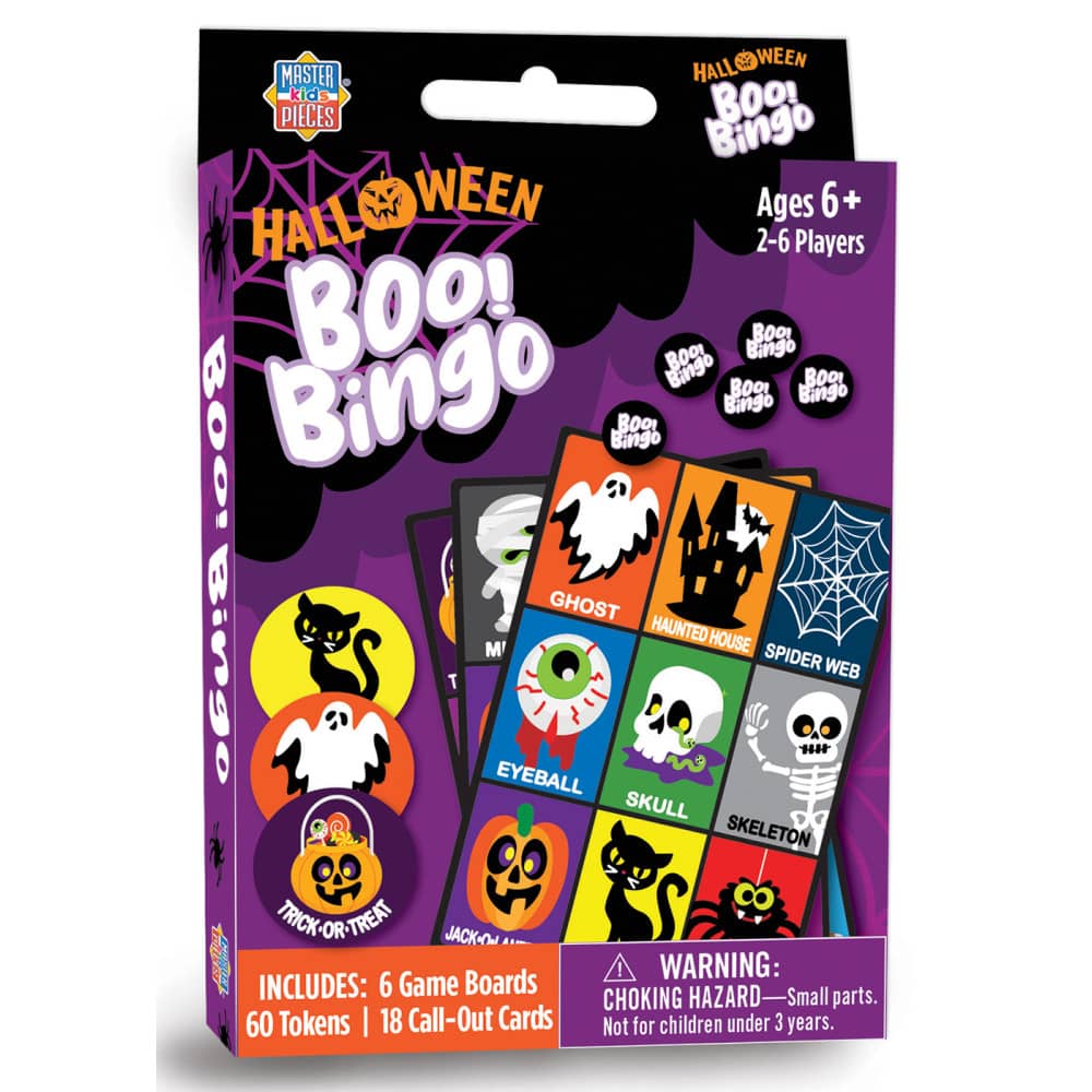 Halloween Boo! Bingo Game