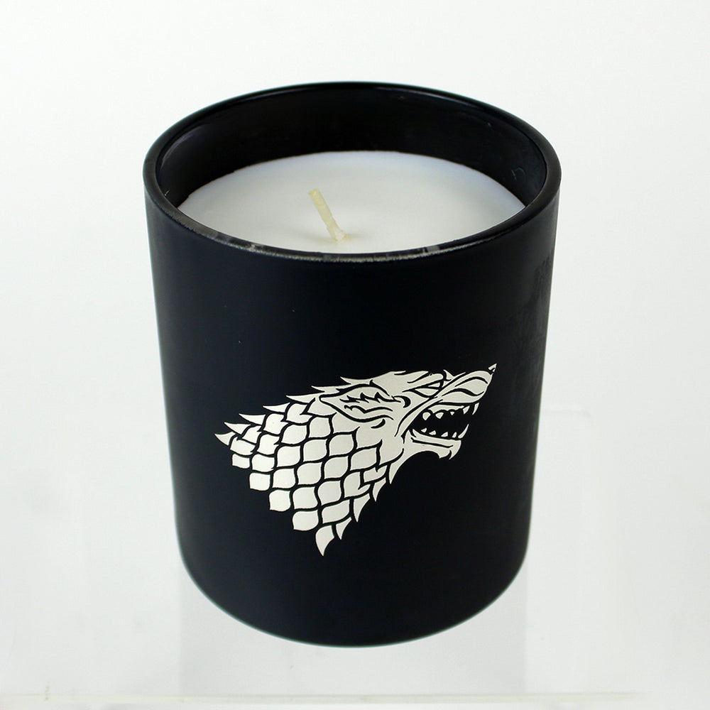 Game of Thrones House Stark Glass Votive Candle (Online Order Only)