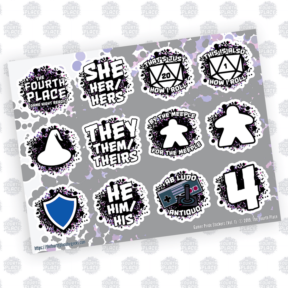 Gamer Pride (Vol. 1) Stickers (ONLINE ORDER ONLY)