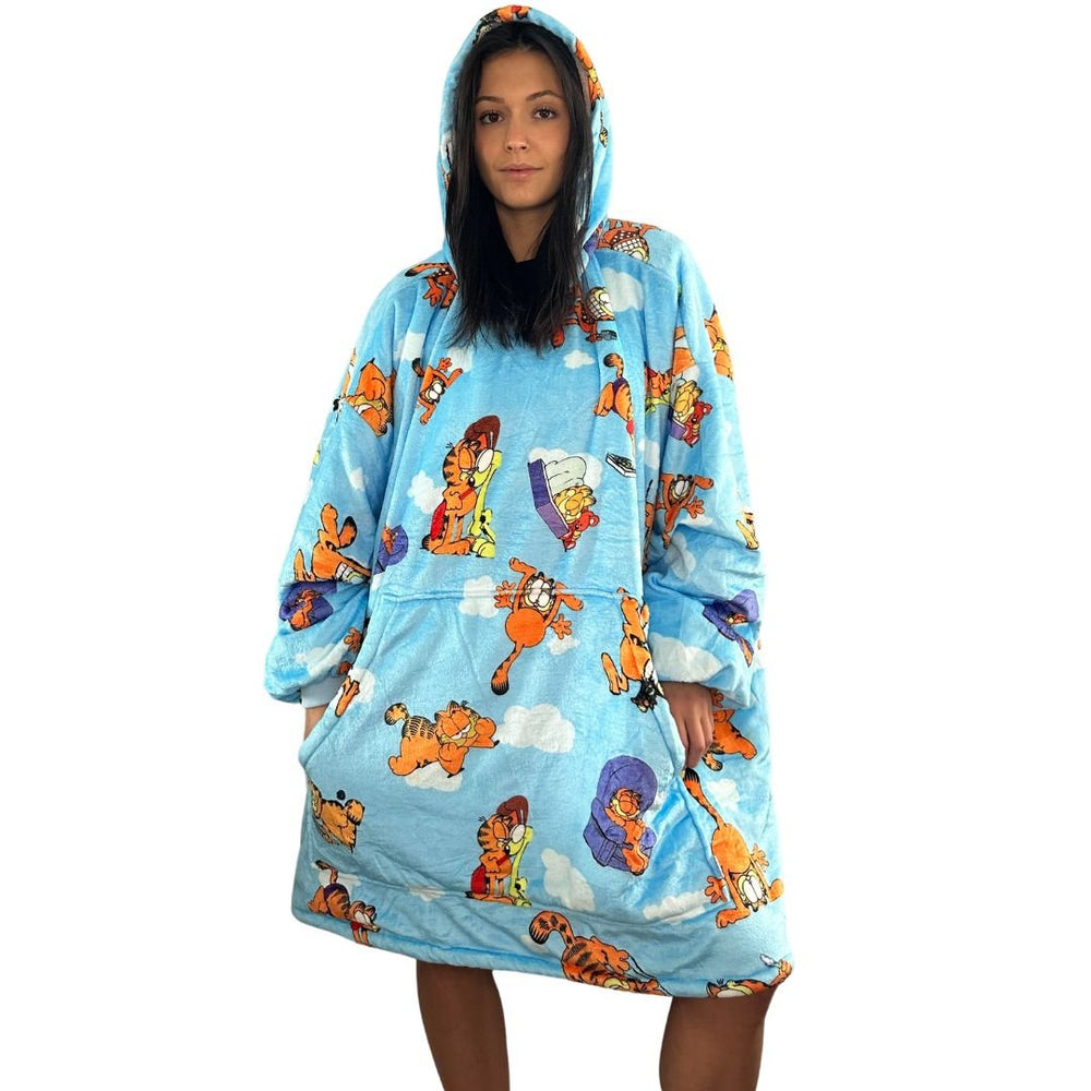 Garfield Wearable Blanket Hoodie for Kids & Adults (ONLINE ORDER ONLY)